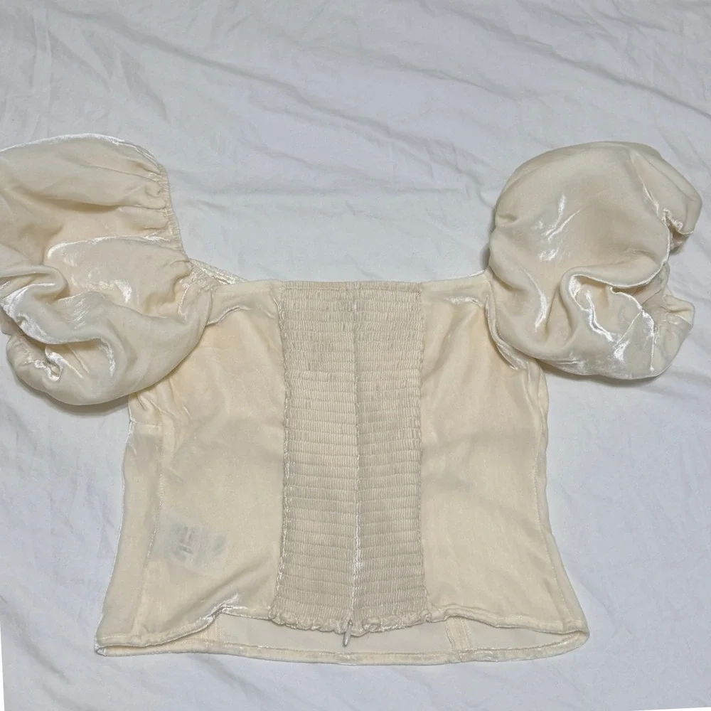 Reformation amina blouse